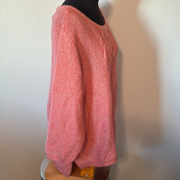 Dress Barn Westport Cable Knit Sweater size 3X NWT - Picture 5 of 10